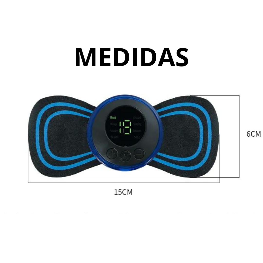 Masajeador corporal portátil (+6 parches)